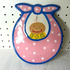Coton colors express handcrafted 2008 ceramic plaque